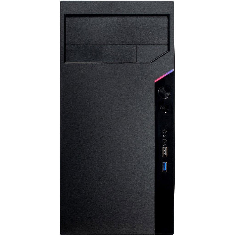 INTER-TECH 6505 RETO microATX črno ohišje