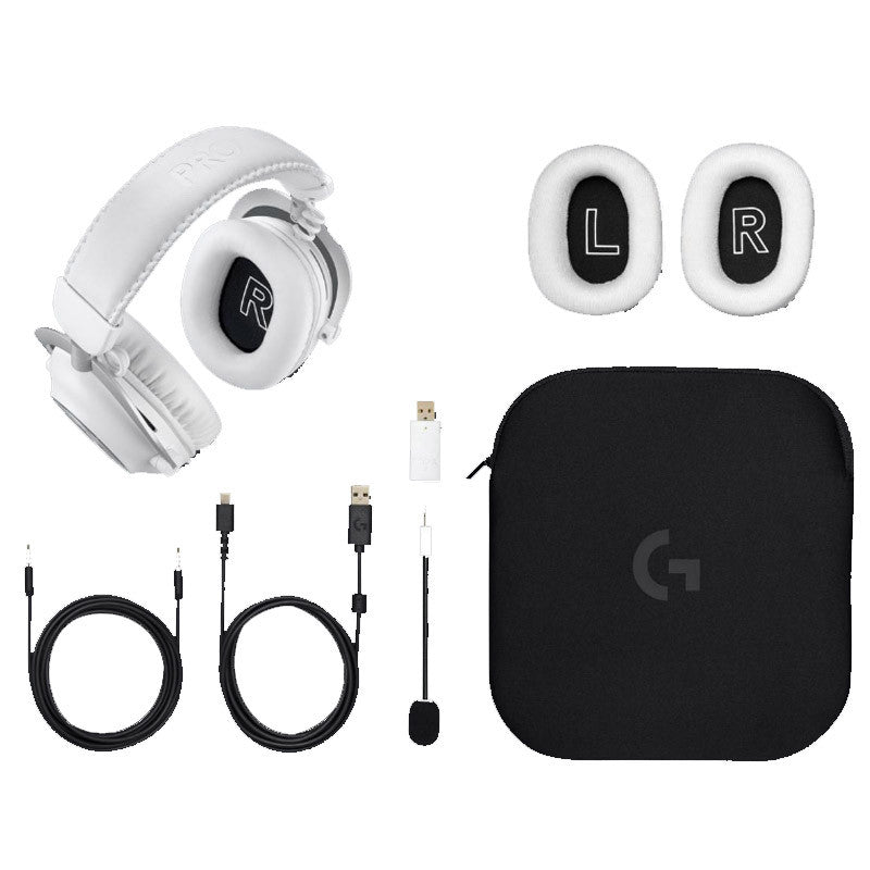 LOGITECH PRO X 2 LIGHTSPEED Wireless Gaming Headset White