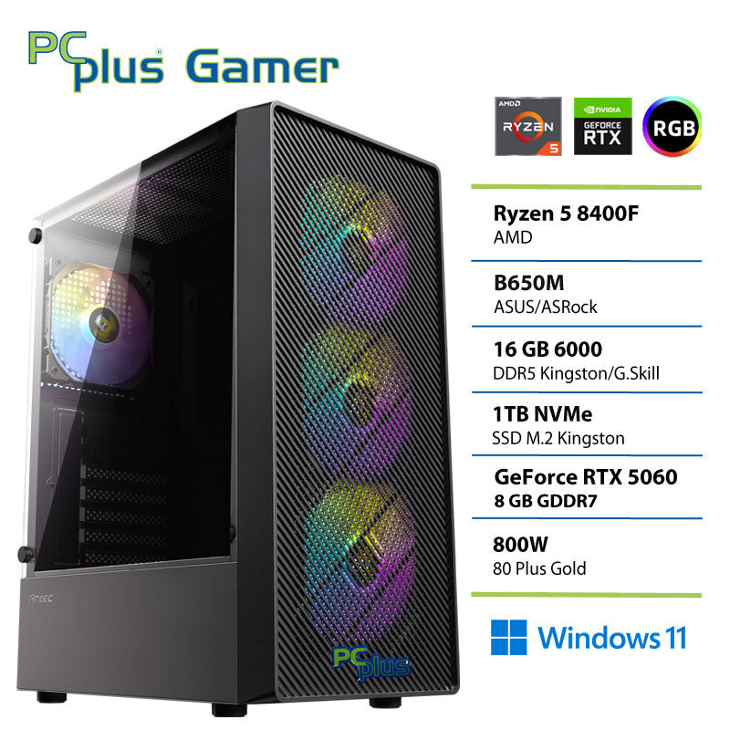 Gaming PC - Ryzen 5 8400F & RTX 5060 8GB