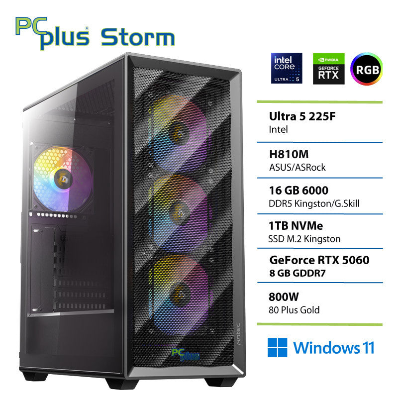 Gaming PC - Core Ultra 5 225F & RTX 5060 8GB