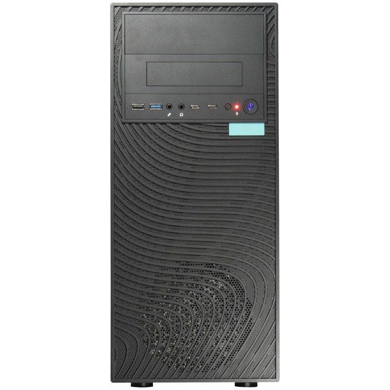INTER-TECH IT-8835 RIPPLE midi-ATX črno ohišje