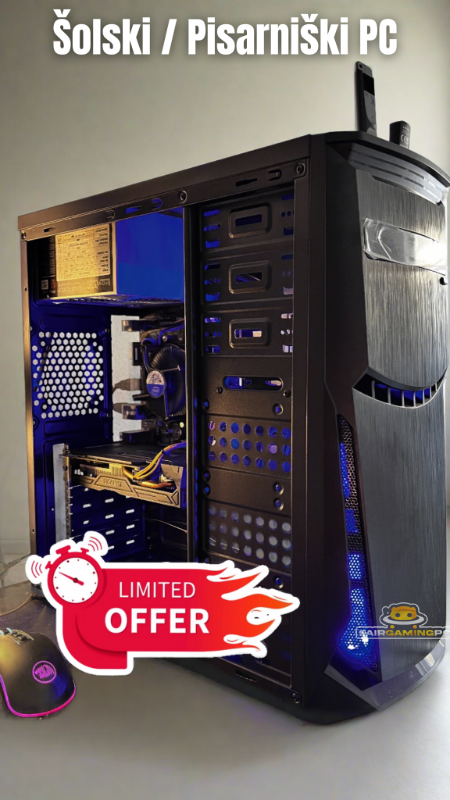 Šolski PC - I5 3. Gen | GTX 1060 3 GB | 8 G GB RAM