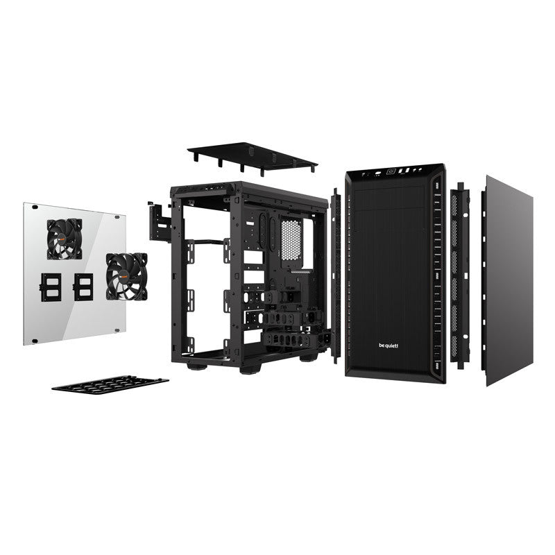 BE QUIET! PURE BASE 600 BGW21 midi-ATX okno črno ohišje