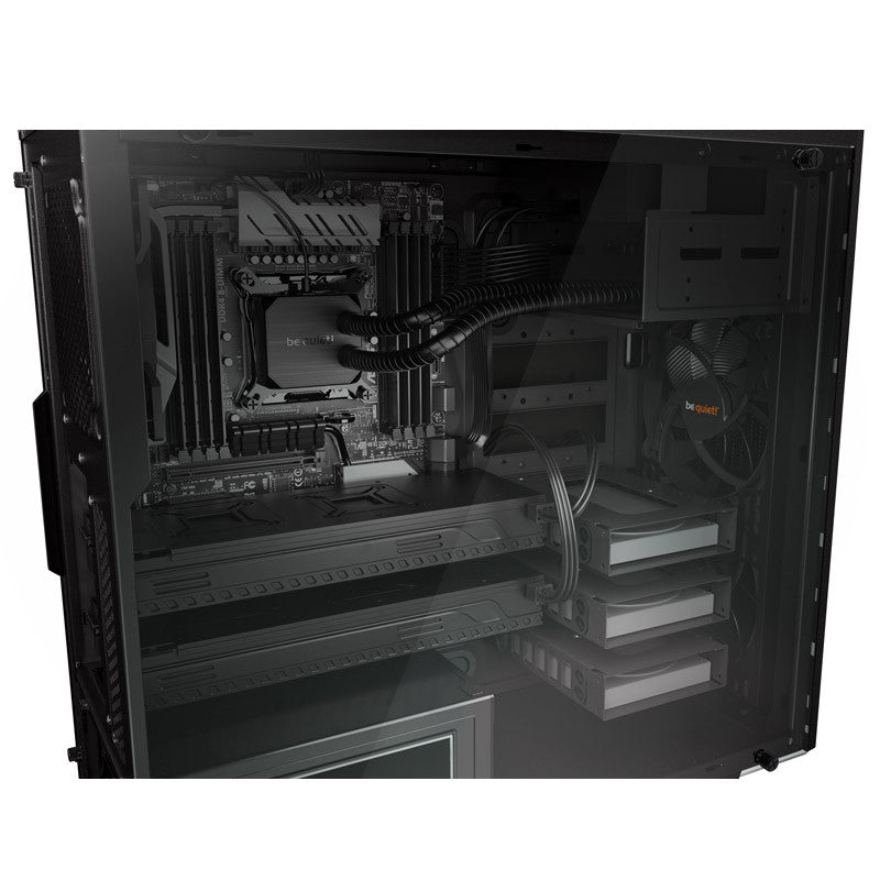 BE QUIET! PURE BASE 600 BGW21 midi-ATX okno črno ohišje