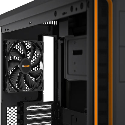 BE QUIET! PURE BASE 600 BGW20 midiATX okno črno/oranžno ohišje