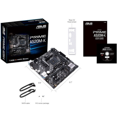 ASUS Prime A520M-K AM4 DDR4 mATX