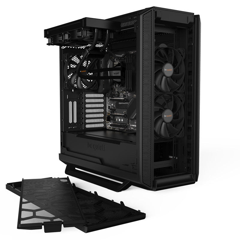 BE QUIET! SILENT BASE 802 BG039 midiATX črno ohišje