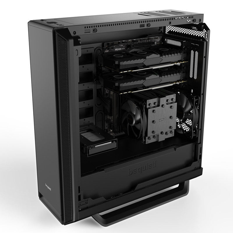 BE QUIET! SILENT BASE 802 BG039 midiATX črno ohišje