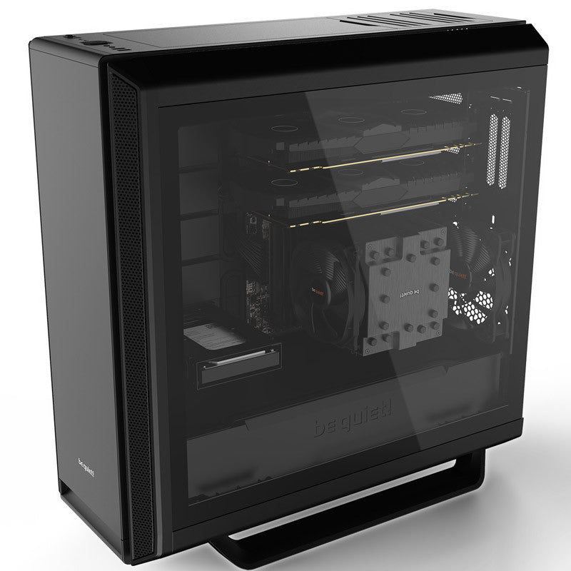 BE QUIET! SILENT BASE 802 WINDOW BGW39 midiATX črno ohišje