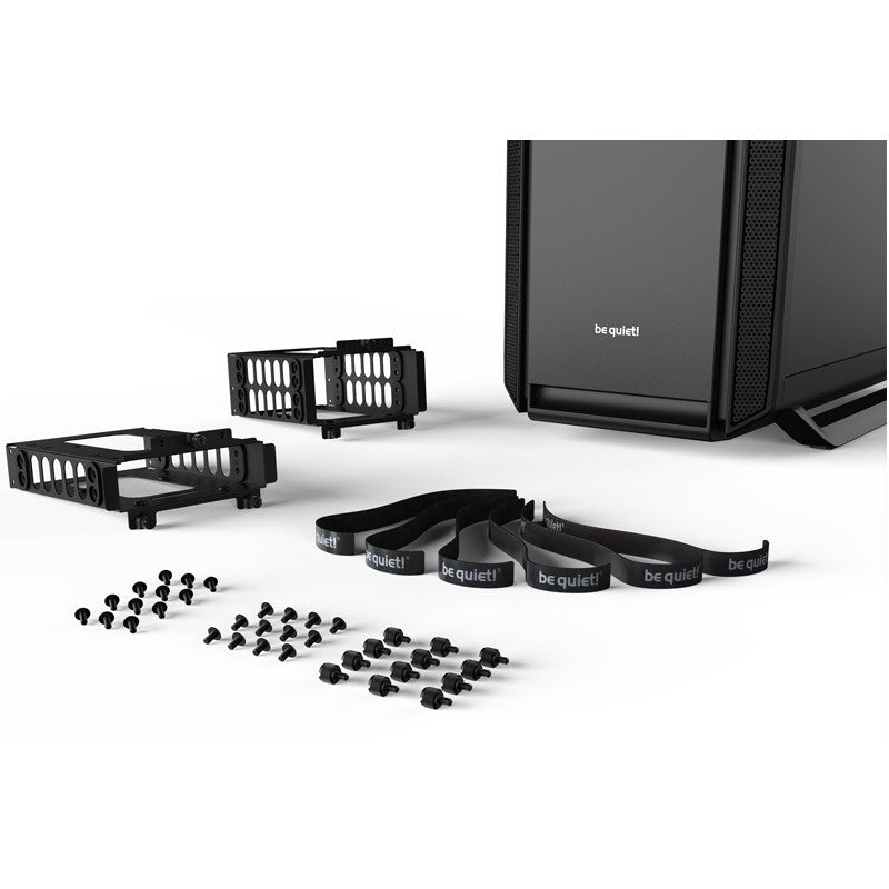 BE QUIET! SILENT BASE 802 WINDOW BGW39 midiATX črno ohišje