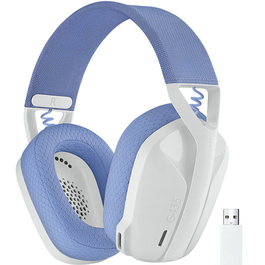 LOGITECH G435 Wireless LightSpeed Gaming bele slušalke