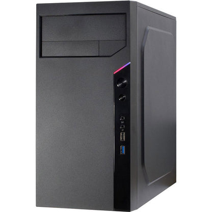 INTER-TECH 6505 RETO microATX črno ohišje