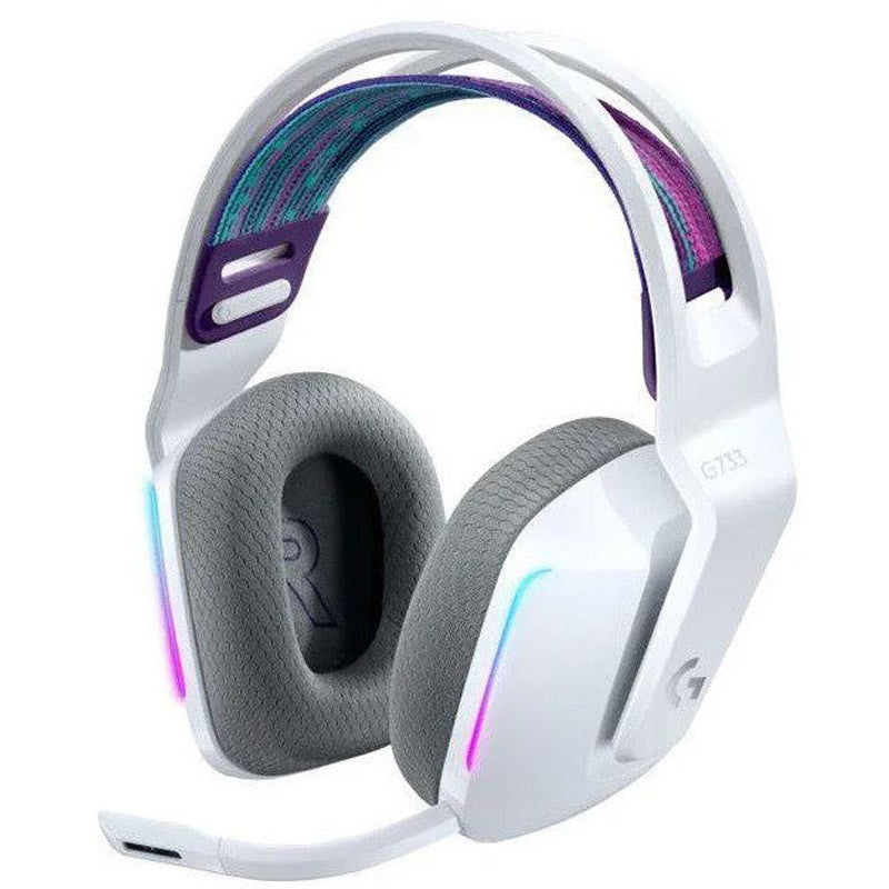 LOGITECH G733 LIGHTSPEED Wireless RGB Gaming Headset White