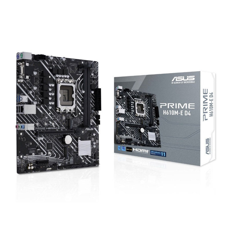 ASUS Prime H610M-E D4 CSM LGA1700 DDR4 mATX