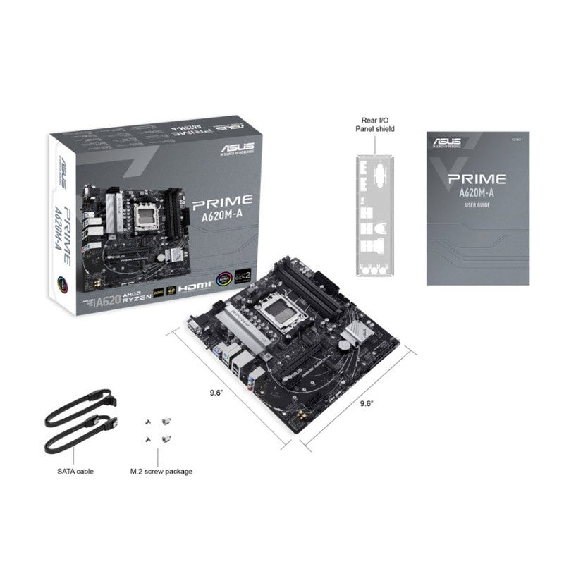 ASUS Prime A620M-A-CSM AM5 DDR5 mATX