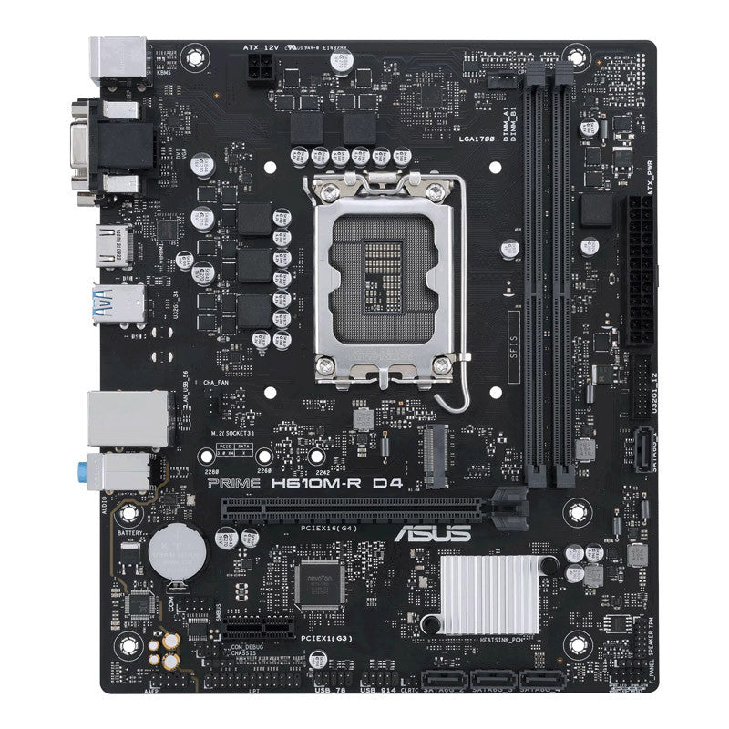 ASUS Prime H610M-R D4 LGA1700 DDR4 mATX