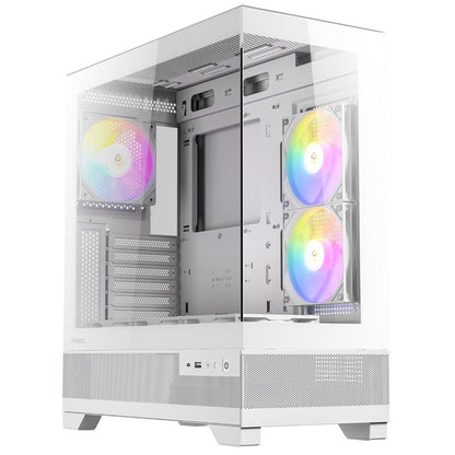 ANTEC CX700 RGB ELITE Mid-Tower okno belo gaming ohišje
