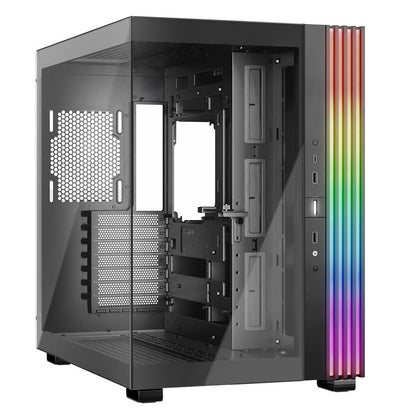 BE QUIET! LIGHT BASE 600 DX BGW65 RGB midi-ATX črno ohišje