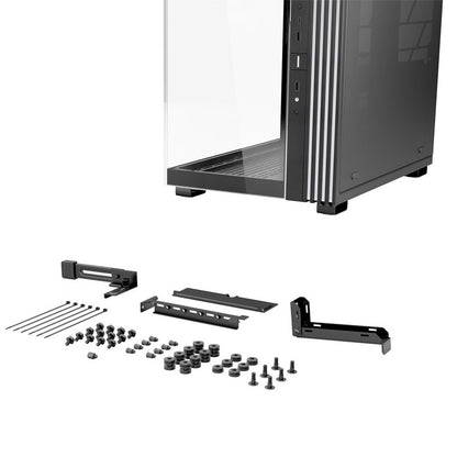 BE QUIET! LIGHT BASE 600 DX BGW65 RGB midi-ATX črno ohišje