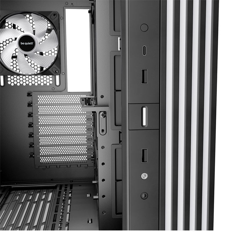 BE QUIET! LIGHT BASE 600 LX BGW67 RGB midi-ATX črno ohišje
