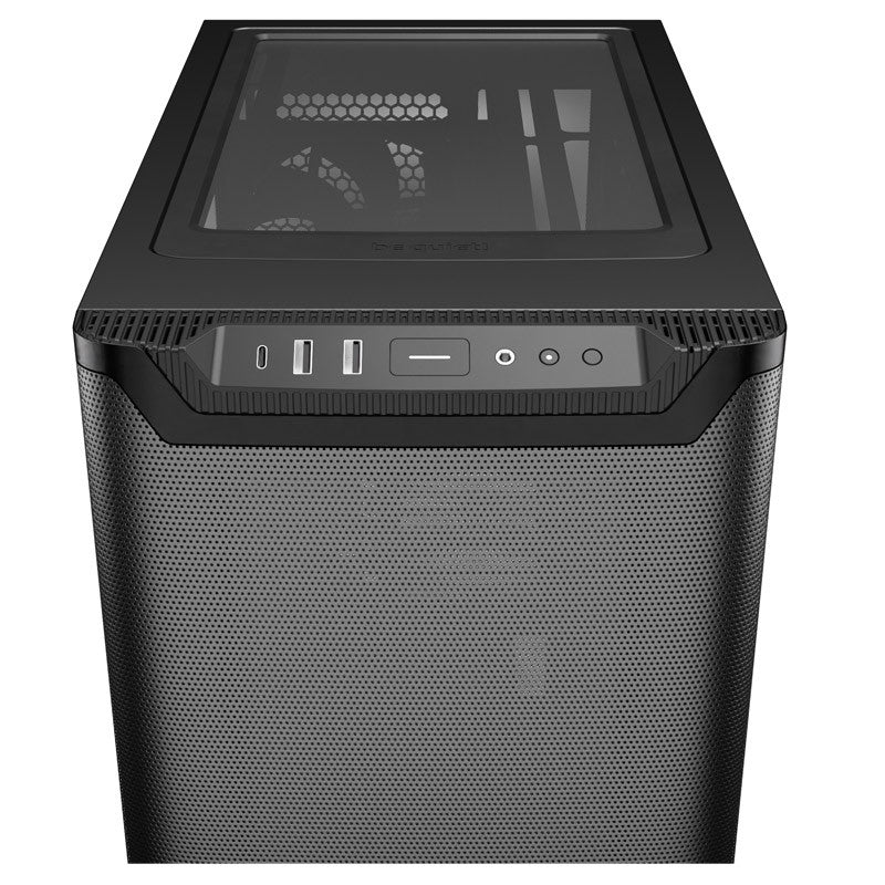 BE QUIET! Pure Base 501 Airflow BG074 midi-ATX črno ohišje