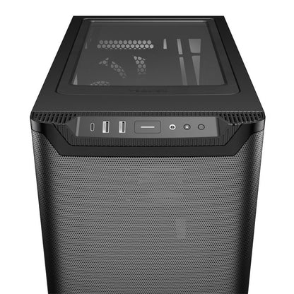 BE QUIET! Pure Base 501 Airflow BGW74 midi-ATX okno črno ohišje