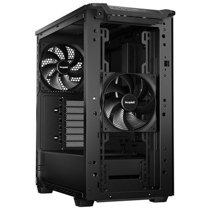 BE QUIET! Pure Base 501 Airflow BGW74 midi-ATX okno črno ohišje