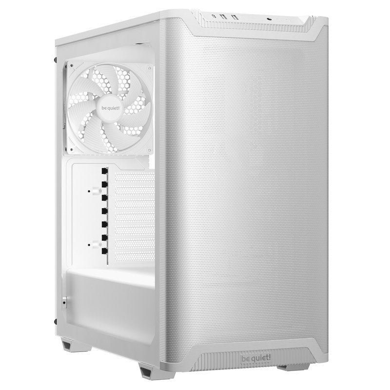 BE QUIET! Pure Base 501 Airflow BGW75 midi-ATX okno belo ohišje