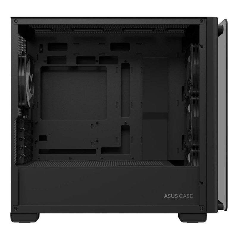 ASUS A23 PLUS ARGB micro-ATX okno BTF črno ohišje