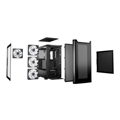 BE QUIET! Pure Base 501 LX BGW78 midi-ATX črno ohišje