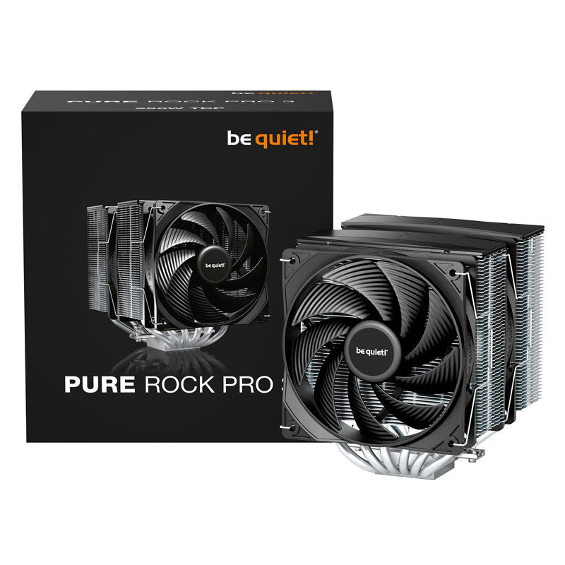 BE QUIET! Pure Rock Pro 3 BK041 2x120mm 250W
