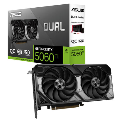 ASUS Dual GeForce RTX 5060 Ti OC 16GB GDDR7