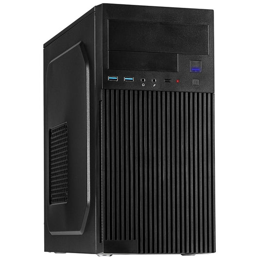 INTER-TECH IT-6521 Straight microATX črno ohišje