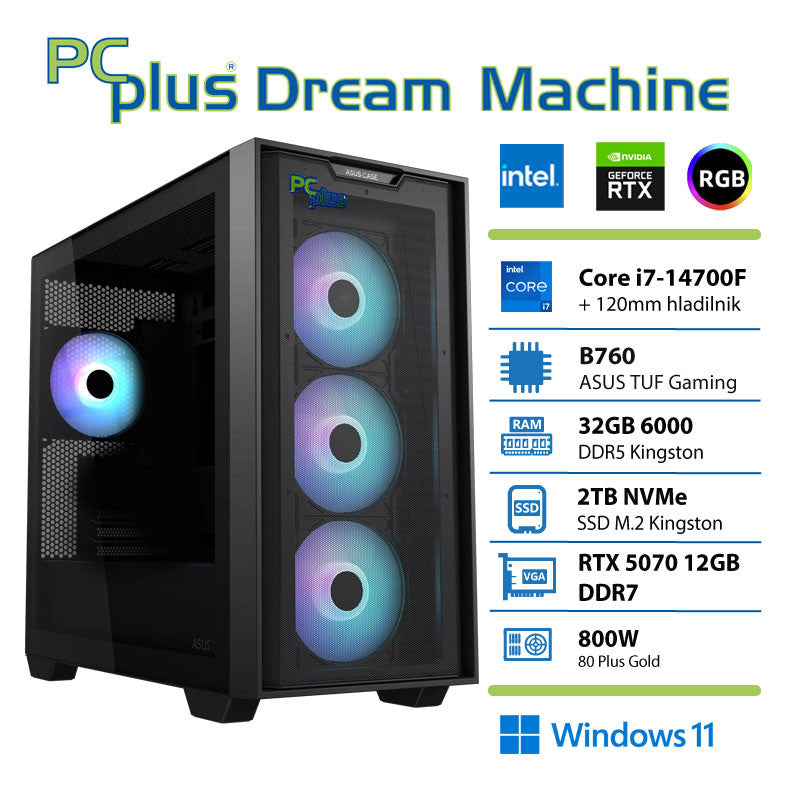 Gaming PC - Core i7 14700F & RTX 5070 12GB