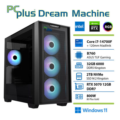 Gaming PC - Core i7 14700F & RTX 5070 12GB