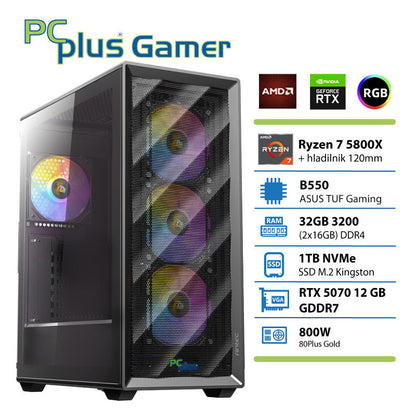 Gaming PC -Ryzen 7 5800X 32GB 1TB SSD RTX 5070 12GB