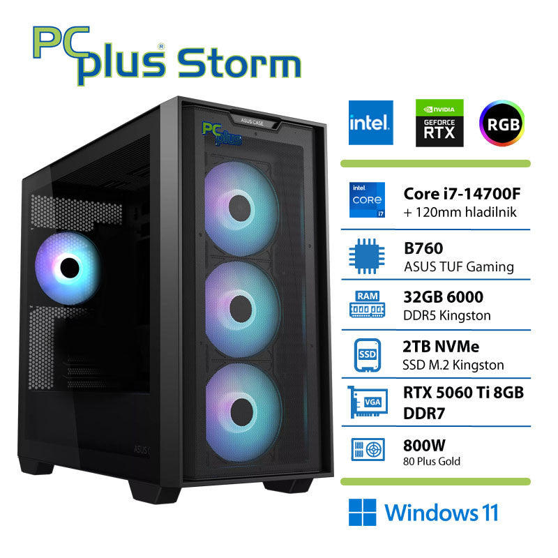 Gaming PC - Core i7 14700F & RTX 5060 Ti 8GB