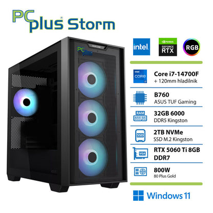 Gaming PC - Core i7 14700F & RTX 5060 Ti 8GB