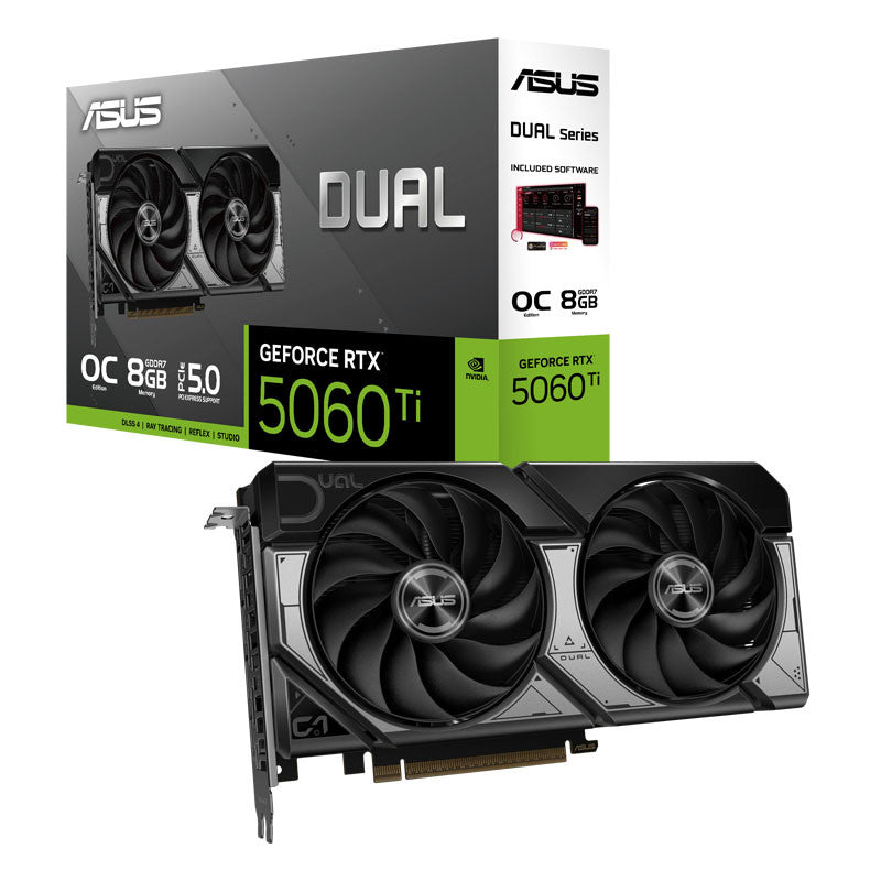 ASUS Dual GeForce RTX 5060 Ti OC 8GB GDDR7