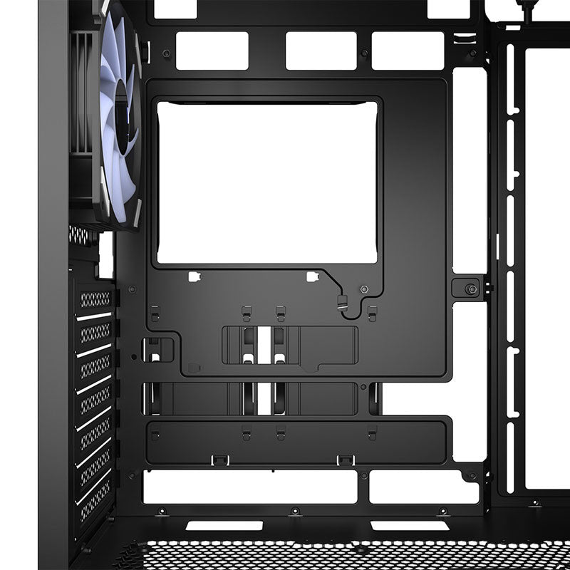 SHARKOON AK3 RGB midiATX RGB okno gaming črno ohišje