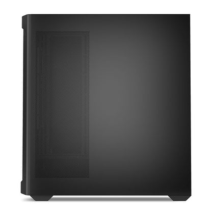 SHARKOON AK4W RGB Strip midiATX okno gaming črno ohišje