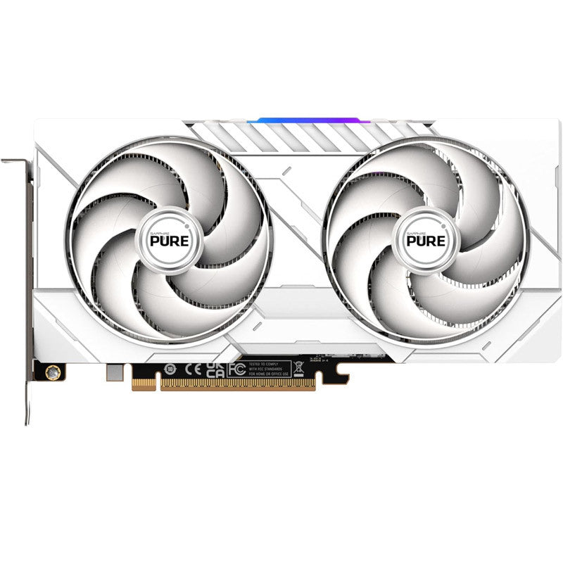 SAPPHIRE PURE Radeon RX 9060 XT 16GB GDDR6 ARGB White