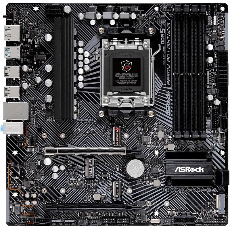 ASROCK B650M PG Lightning AM5 DDR5 mATX