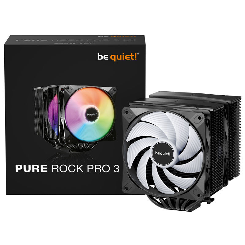 BE QUIET! Pure Rock Pro 3 LX BK043 2x120mm 250W RGB