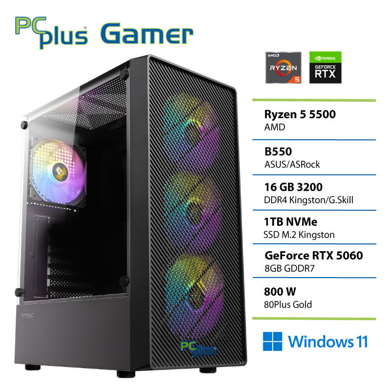 Gaming PC - Ryzen 5 5500 & RTX 5060 8GB