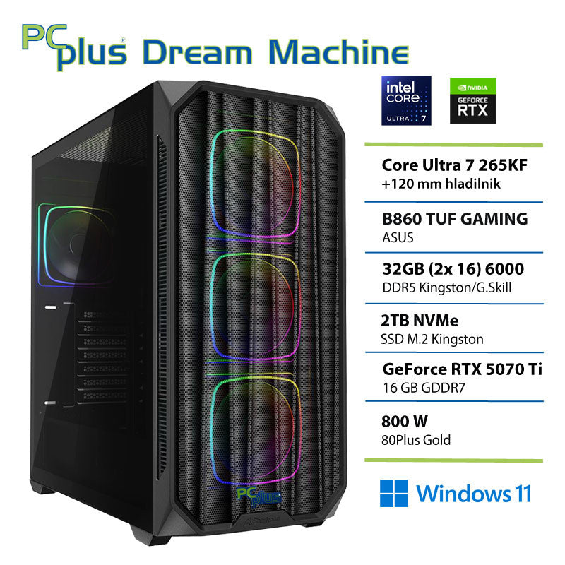 Gaming PC - Ultra 7 265KF & RTX 5070 Ti 16GB