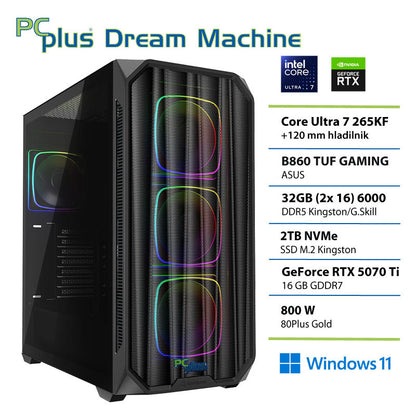 Gaming PC - Ultra 7 265KF & RTX 5070 Ti 16GB