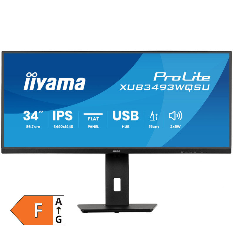 IIYAMA ProLite XUB3493WQSU-B6 34" UWQHD IPS 120Hz