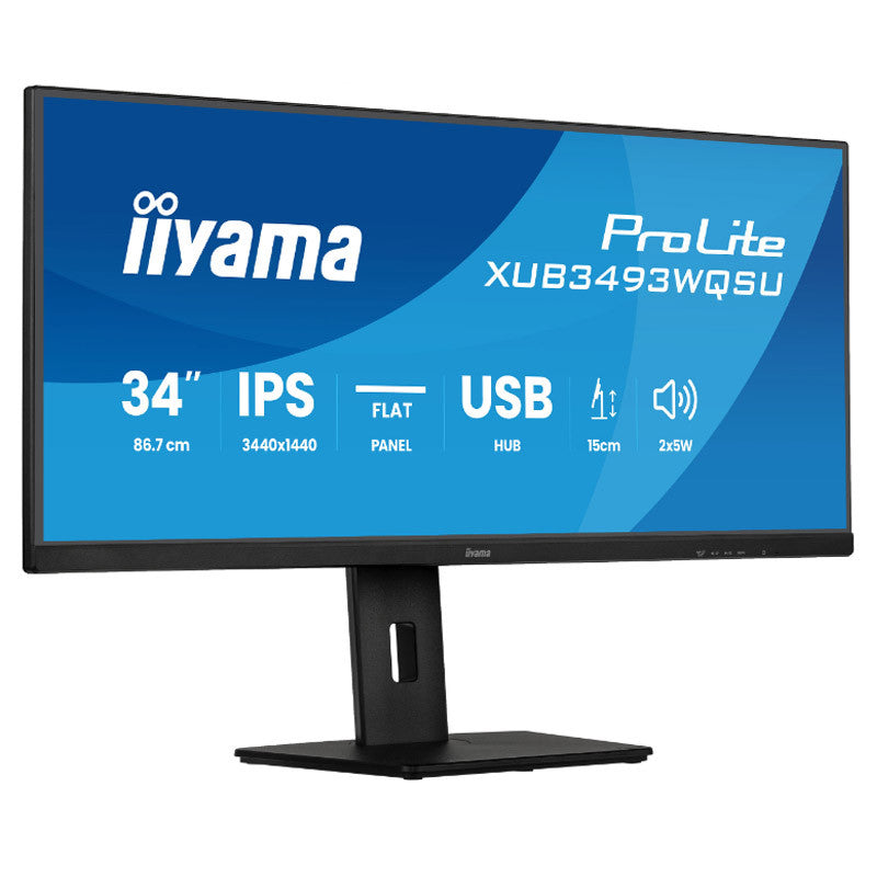 IIYAMA ProLite XUB3493WQSU-B6 34" UWQHD IPS 120Hz