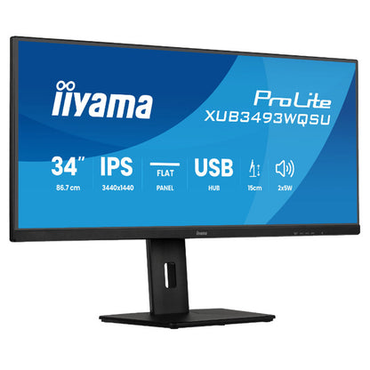 IIYAMA ProLite XUB3493WQSU-B6 34" UWQHD IPS 120Hz